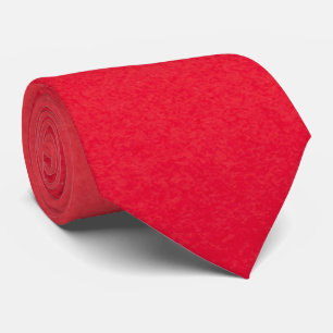 Cravate rouge solide élégant - renforcement de la 