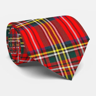 Cravate Royal Stewart Clan Tartan Plaid