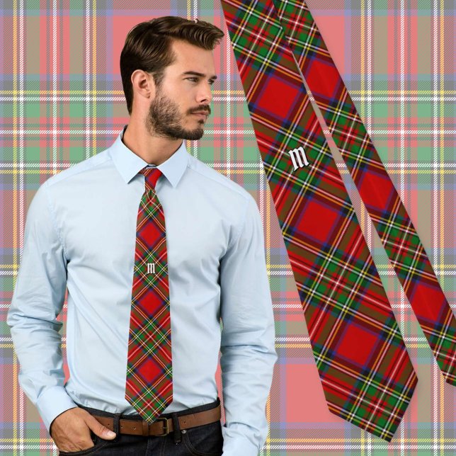 Cravate Royal Stewart Tartan (Créateur téléchargé)