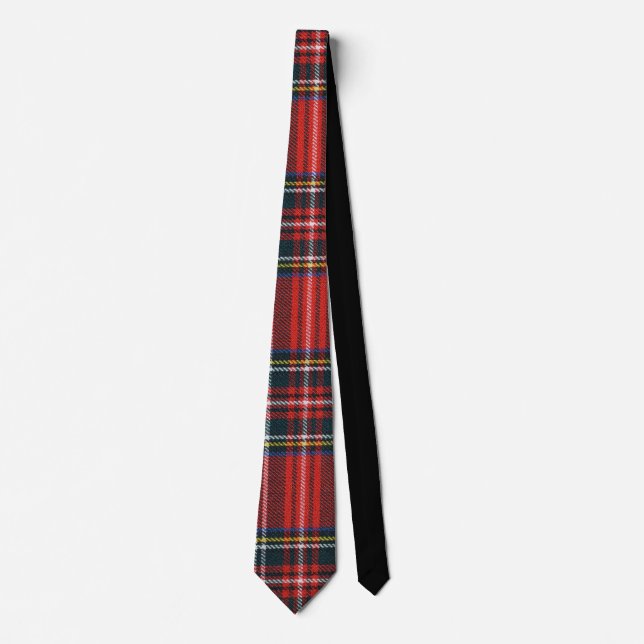 Cravate royale de tartan de Stewart (Devant)