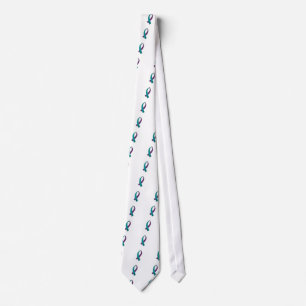 Cravate Ruban de conscience de suicide