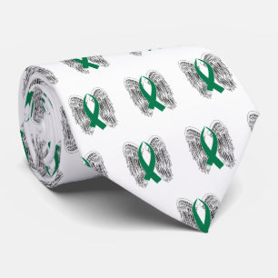 Cravate Ruban de sensibilisation à l'aile (vert)