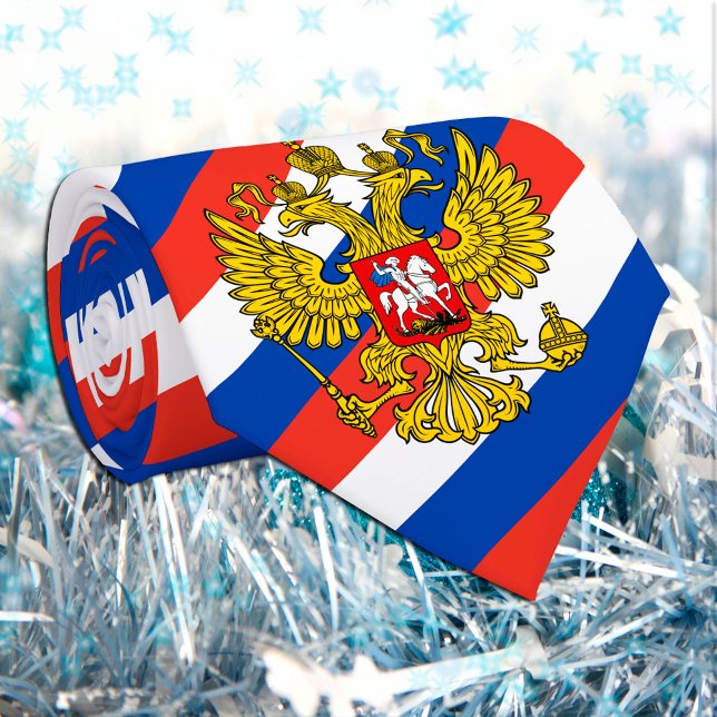 Cravate Russie Cravates, mode russe Drapeau (Créateur téléchargé)