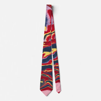 Cravate Sadie 1 Tie Abstrait Couleur Folle