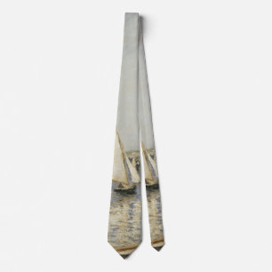 Cravate Sailboats at Argenteuil by Gustave Caillebotte