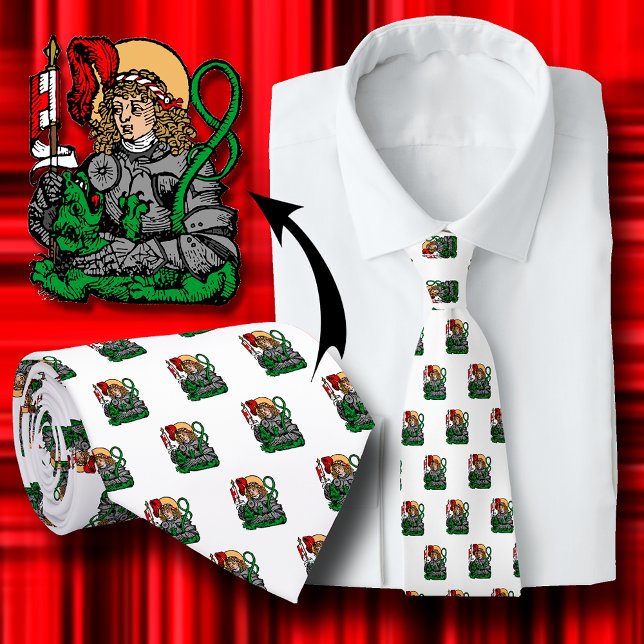 Cravate Saint George et le Motif du Dragon (Nuremberg) (Créateur téléchargé)