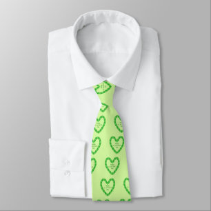 Cravate Saint Patrick's Day Heart
