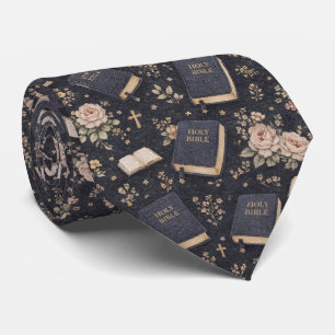 Cravate Sainte Bible Élégant modèle de foi chrétienne