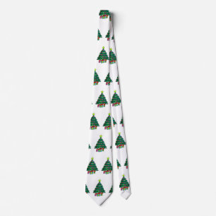 Cravate Sapin de Noël Cosy