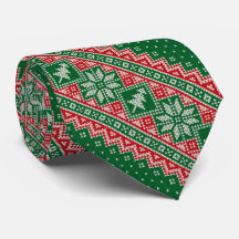 Sapin de Noël Flocon Rouge Vert Noël