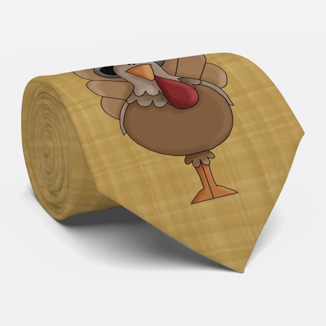 Cravate Sauvez une Turquie - Mangez du jambon (Roulé)