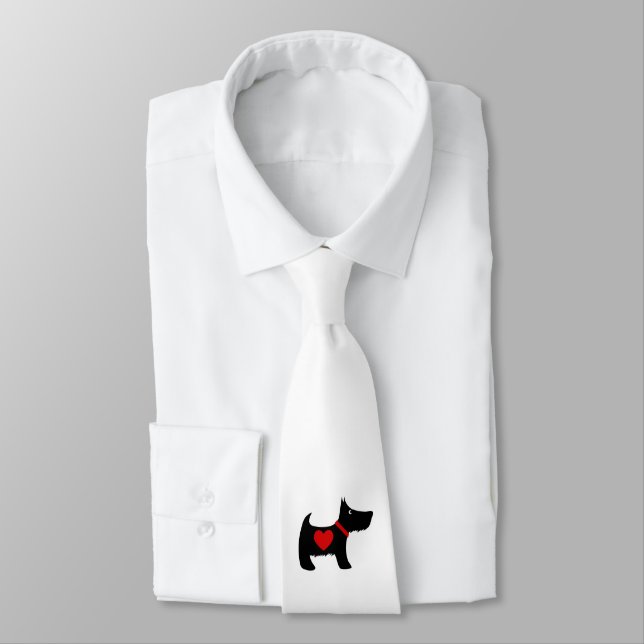 Cravate Scottish Terrier (Attaché)