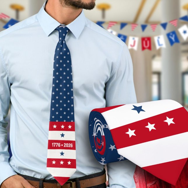 Cravate Semiquincentennial 1776 2026 250th Celebration (Créateur téléchargé)