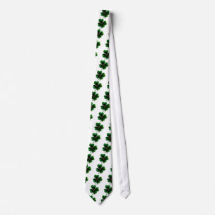 Cravate Série Shamrock irlandaise