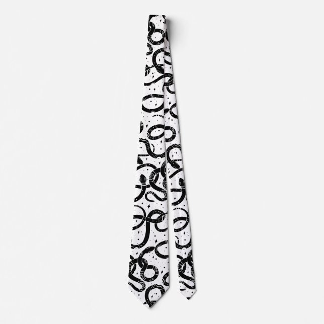 Cravate Serpents de Boho (Devant)