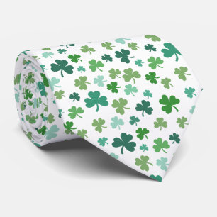 Cravate Shamrock irlandais