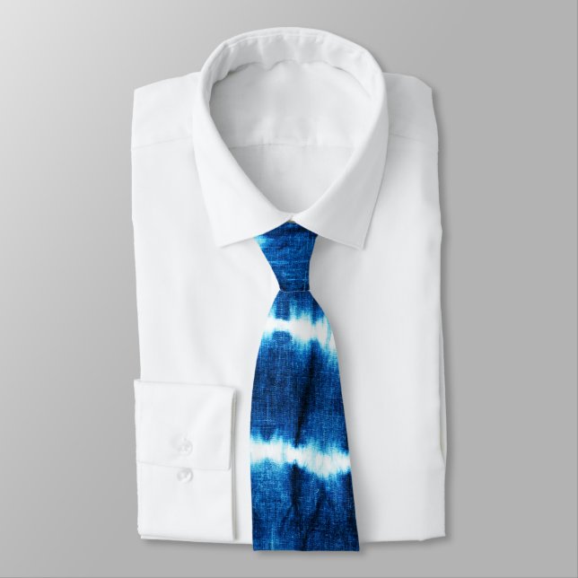 Cravate Shibori (Attaché)