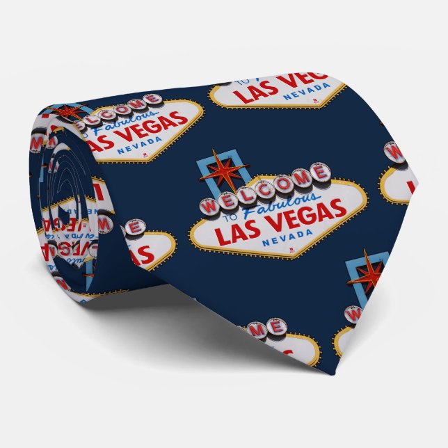 Cravate Signe de Las Vegas (Roulé)