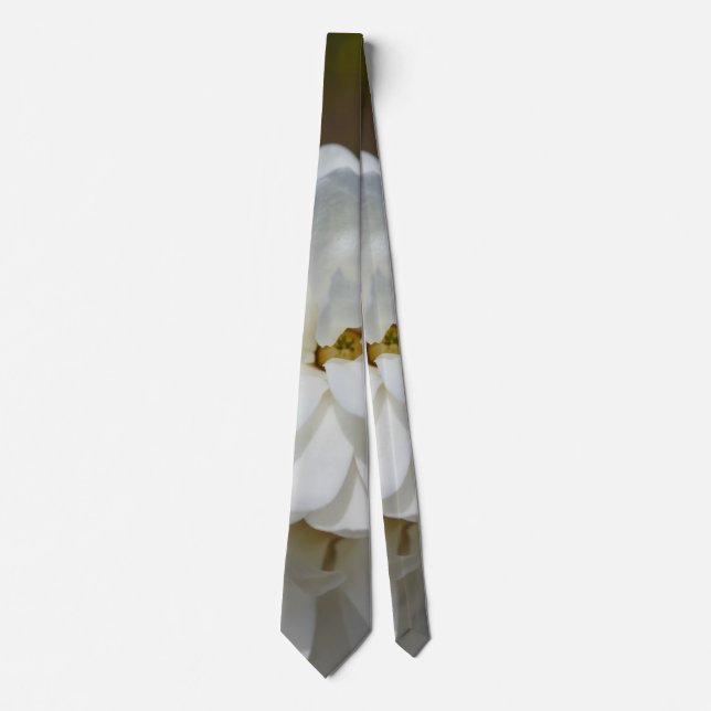 Cravate Silky Magnolia (Devant)