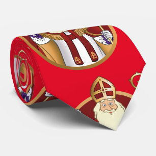 Cravate Sinterklaas collier de vacances - Noël 2022 cravat