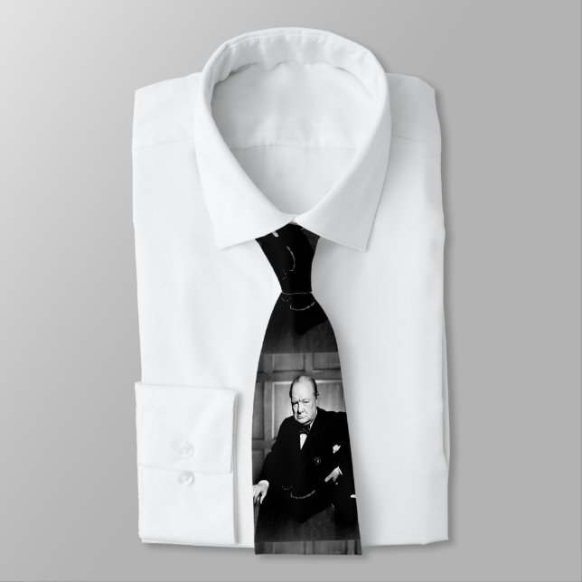 Cravate Sir Winston Churchill (Attaché)