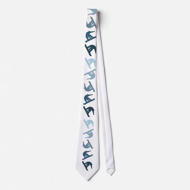 Cravate Snowboarding extrême (Devant)