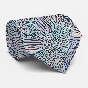 Cravate Soie fausse exotique Luxe Gentleman Animalier