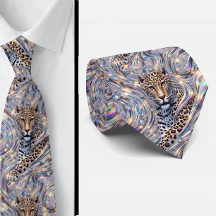 Cravate Soie fausse exotique Opale tendance de luxe Gent