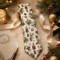 Soldat Casse-Noisette de Noël Vintage Floral