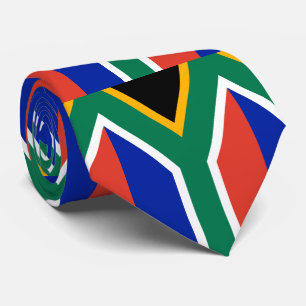 Cravate south africa flag