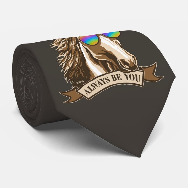 Cravate Soyez toujours vous (Roulé)