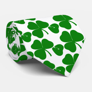 Cravate St Patrick's Day - Obtenez Lucky 3 + 1 feuilles = 