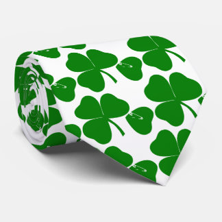 Cravate St Patrick's Day - Obtenez Lucky 3 + 1 feuilles = 