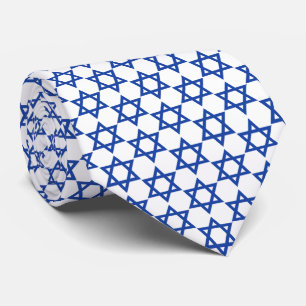 Cravate Star Bleue De David White