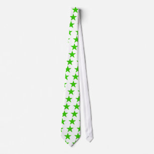 Cravate Star Green Le MUSÉE Zazzle Cadeaux
