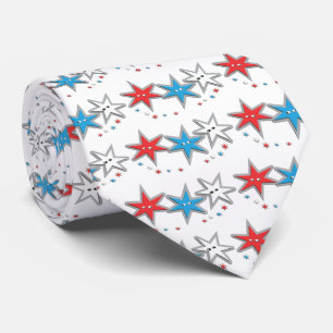 Cravate Starry Looks - Un Trio Patriotique