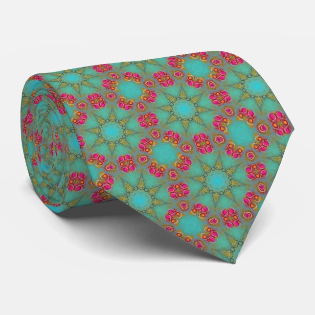 Cravate Stars And Berries Neck Tie (Roulé)