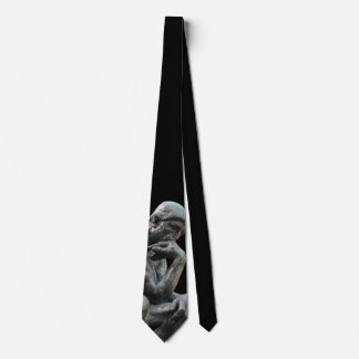 Cravate Statue du Penseur - Pensez Positif