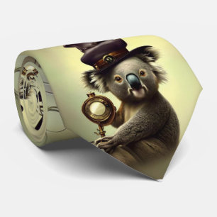 Cravate Steampunk Koala de nombreux Casquettes