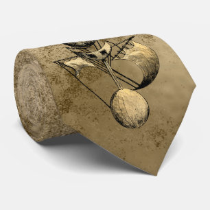 Cravate Steampunk Vintage industriel victorien vieilli