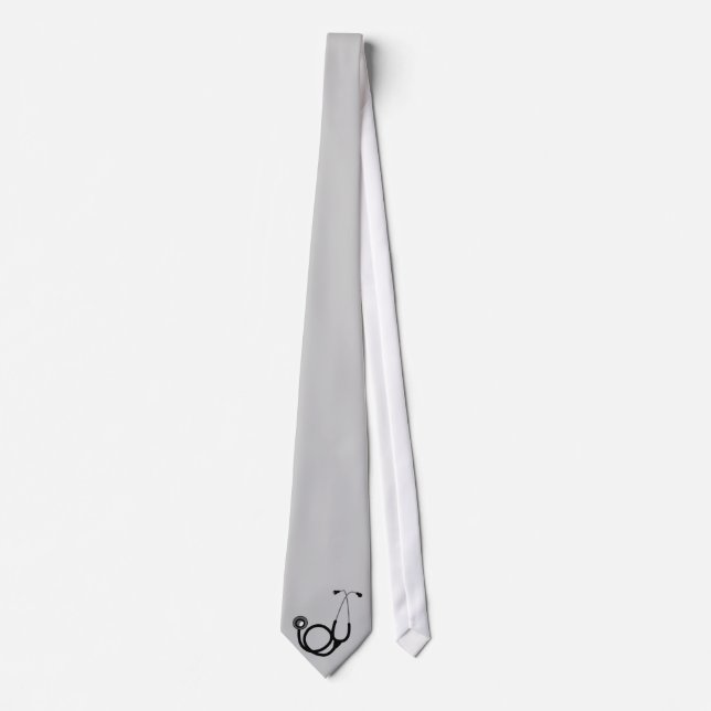 Cravate Stéthoscope pour le docteur (Devant)