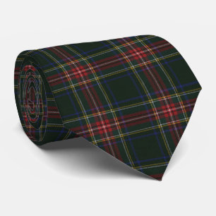 Cravate Stewart Black Original Tartan écossais
