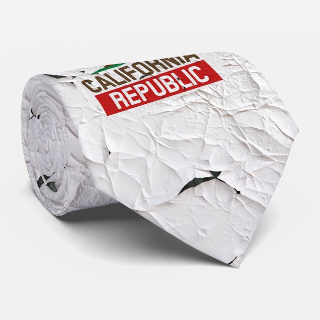 Cravate Style Peeling de la Californie (Roulé)