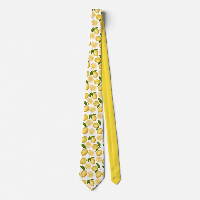 Cravate succulente de citron (Devant)