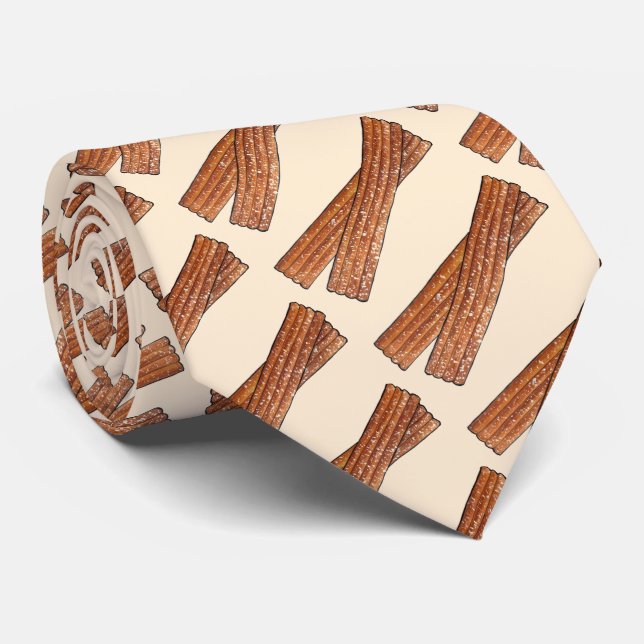 Cravate Sugary Churro Fried Pâtisseries Douteuses Churros  (Roulé)