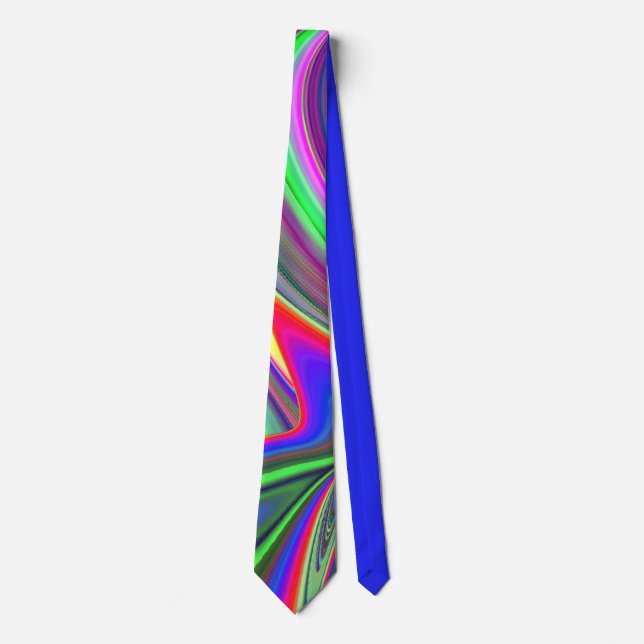 Cravate Summerfeel, Rainbowart 3D Abstrait (Devant)