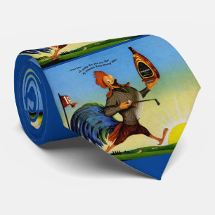 Cravate Sunny the Schenley Bourbon tirage du coq