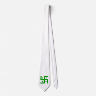 Cravate Swastika hindou (de bonne fortune)