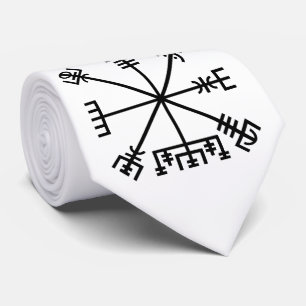Cravate Symbole viking de Vegvisir