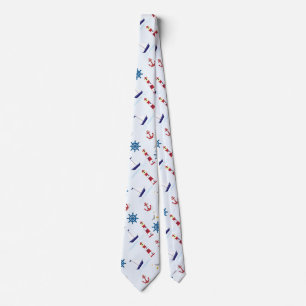 Cravate Symboles de la mer cool